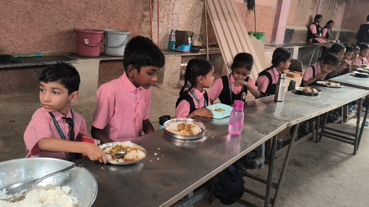 Students at lunch