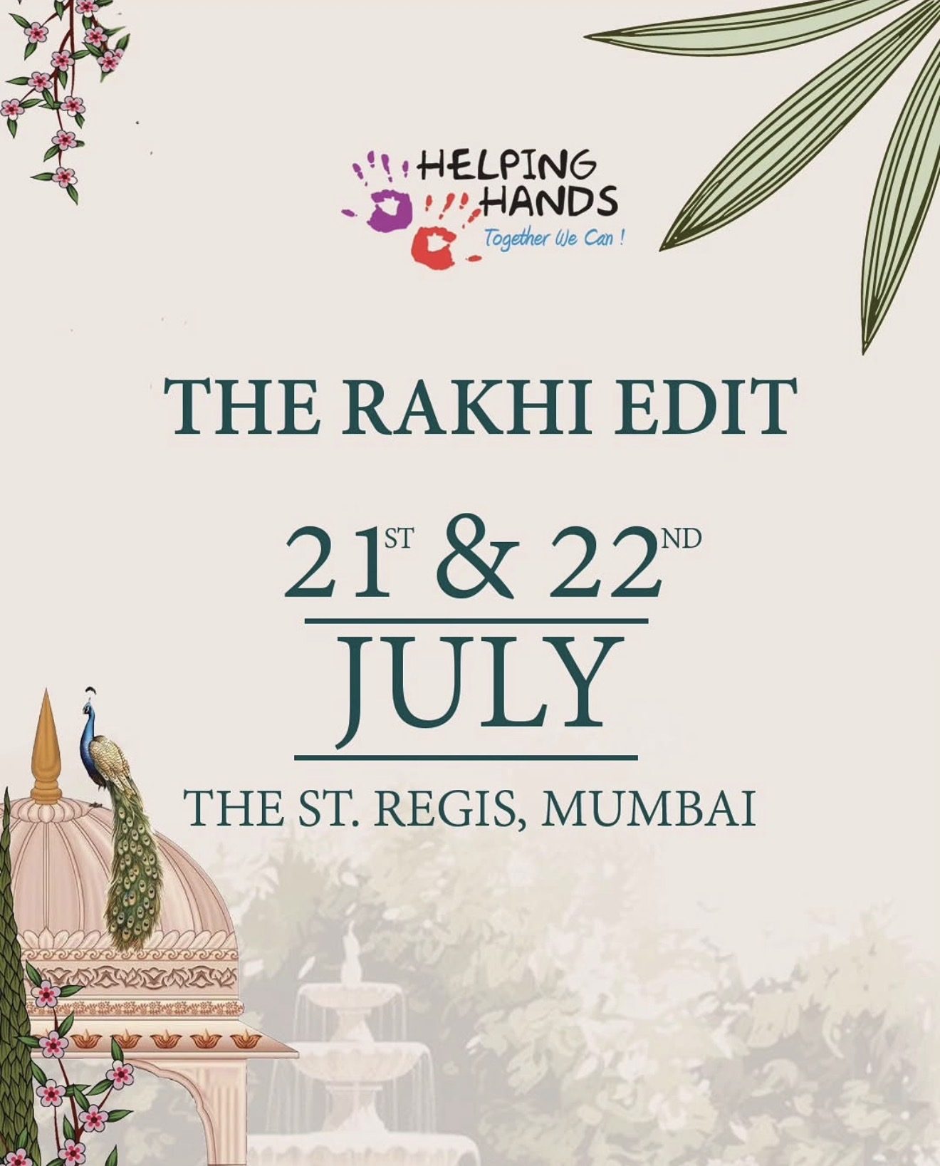 The Rakhi Edit invitation, Helping Hands Exhibition #2