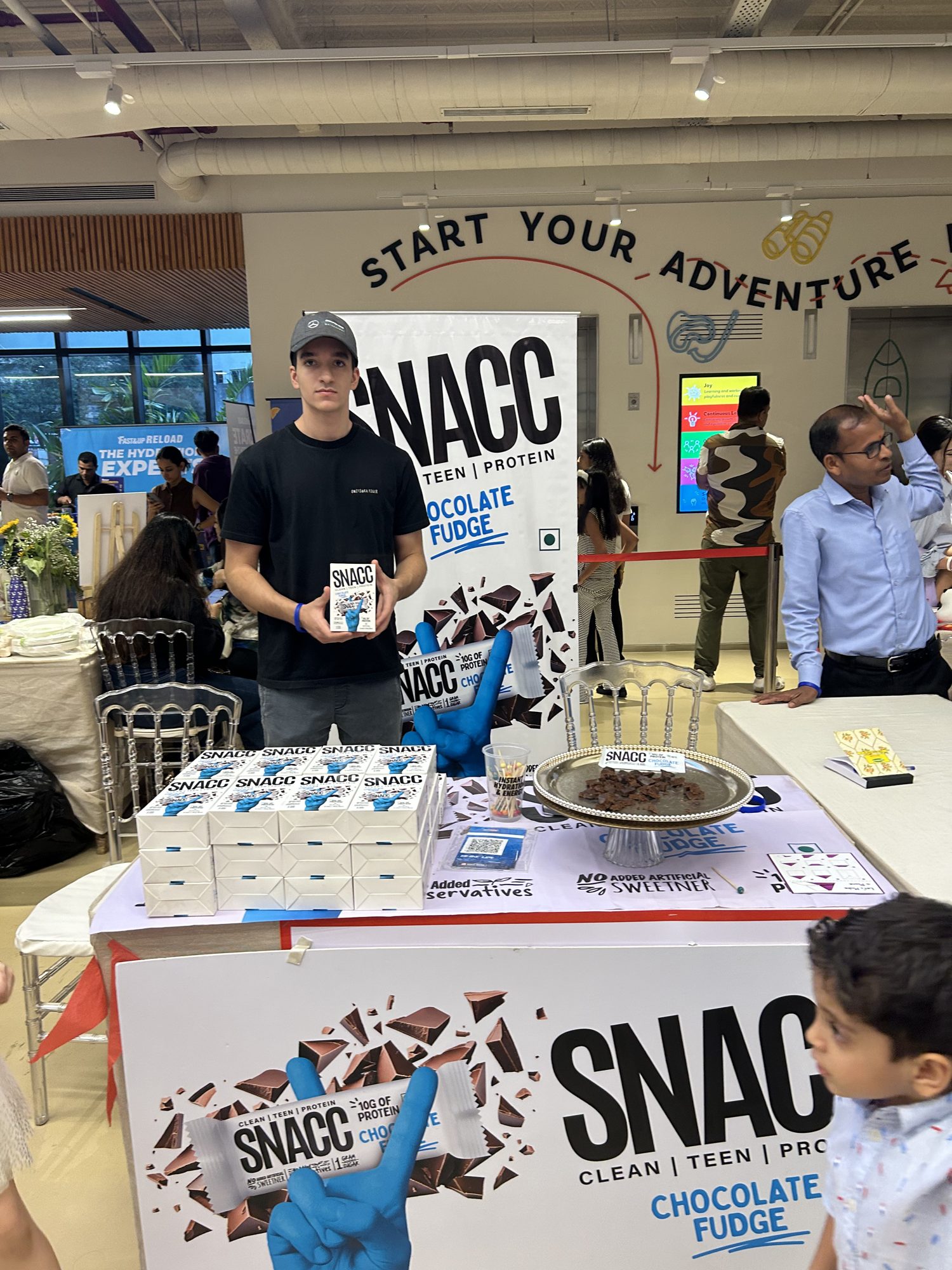 SNACC stall, KidPreneur Expo